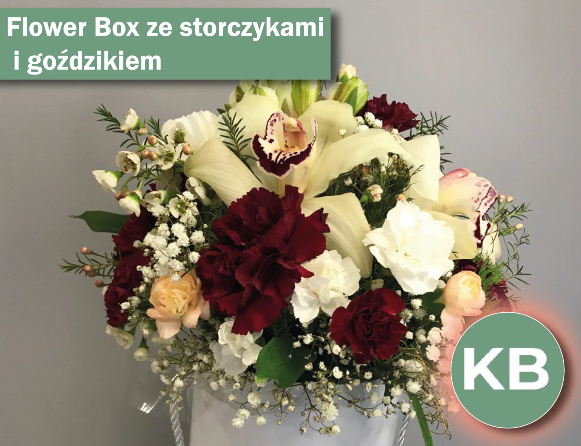 Kosze pełne różnorodnych kwiatów